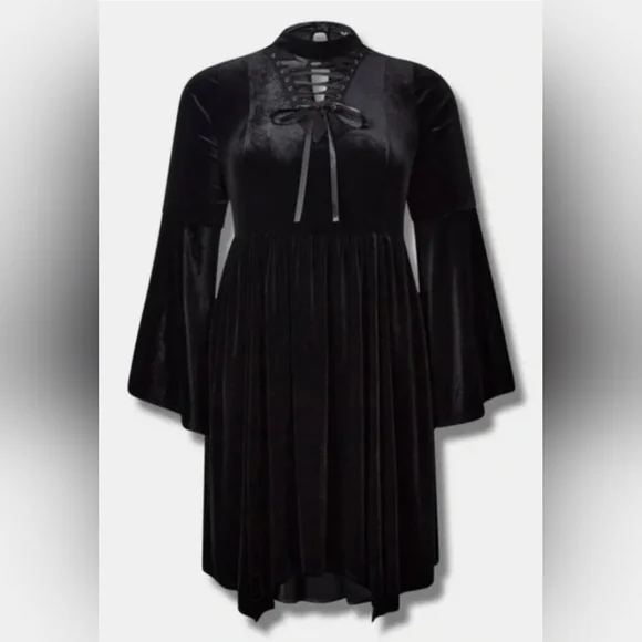 Torrid black nightfall dress NWT SZ 3X - Picture 2 of 3